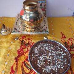 A picture of Rajgara Halwa.