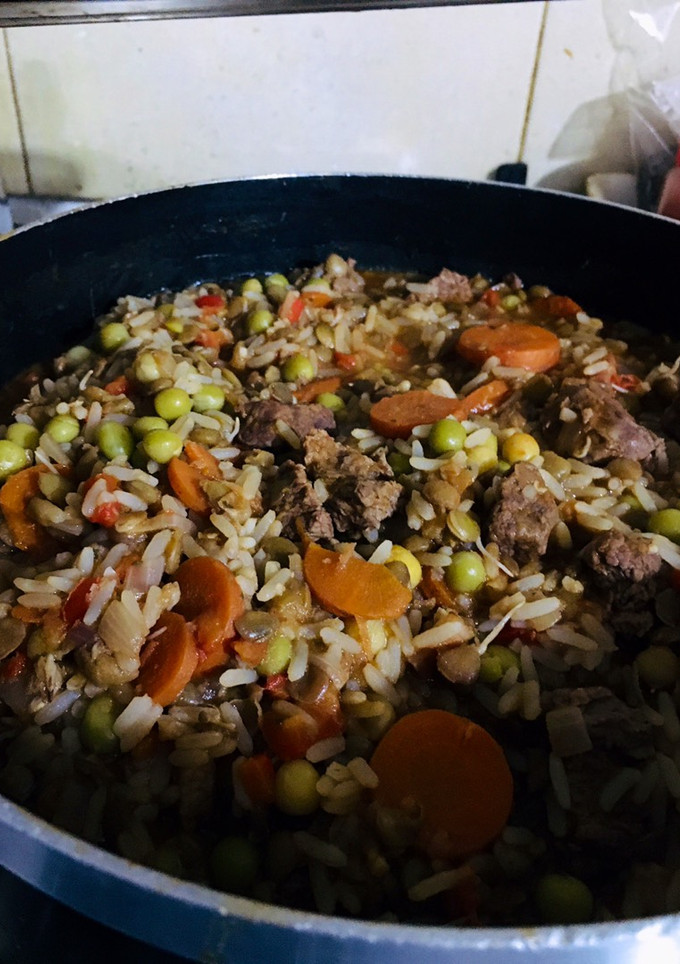 Una foto de Guiso de arroz