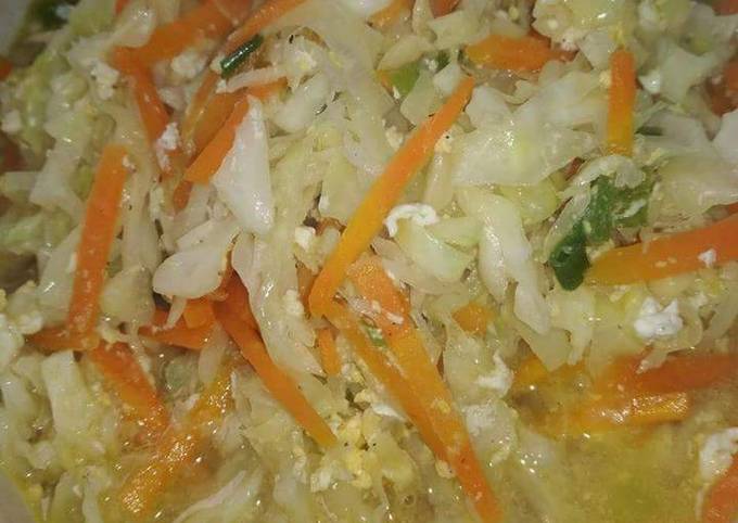 Bagaimana Menyiapkan 25. Orak-arik sayur telur no ribet, Sempurna