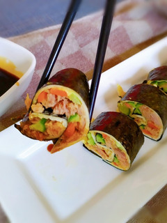 Foto resep Kimbab tortilla wrap