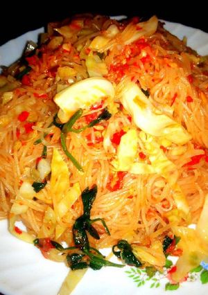 Foto resep Bihun goreng kol