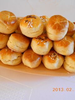 Tejfölös pogácsa recept fotója