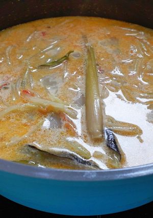 Foto resep Pepaya muda masak santan