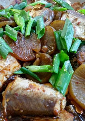 A picture of Braised whiting fish.