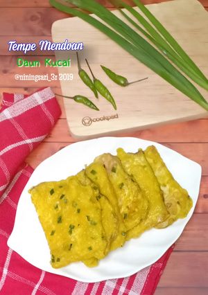 Foto resep Tempe Mendoan Daun Kucai