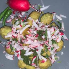 A picture of Delhi Style Ram Ladoo.