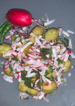 A picture of Delhi Style Ram Ladoo.