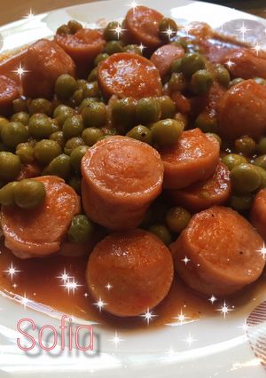 Φωτογραφία της συνταγής Αρακάς με Λουκάνικο