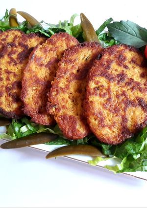 عکسی از دستور کتلت گیاهی