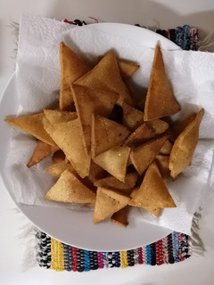 Una foto de Nachos caseros