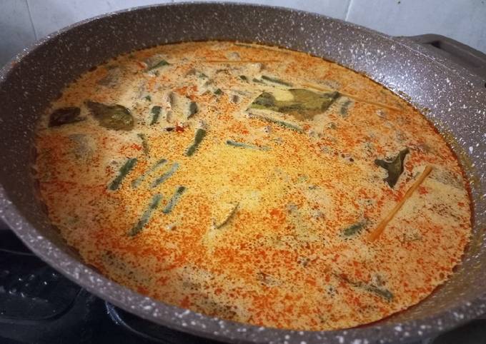 Resep Lodeh labu siam kacang panjang Resep Lodeh labu siam kacang panjang
