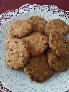Una foto de Galletas de arándanos y nueces