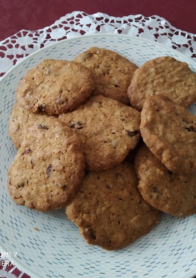 Una foto de Galletas de arándanos y nueces