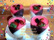 Una foto de gelatinas para cumpleaños