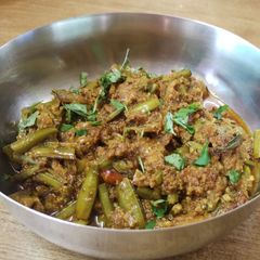 Cluster beans bhaji A picture of Cluster beans bhaji.