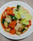 Dưa muối xổi ăn kèm đồ nướng (Asazuke)