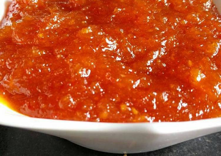 How to Prepare Any-night-of-the-week Lemon chilly chutney