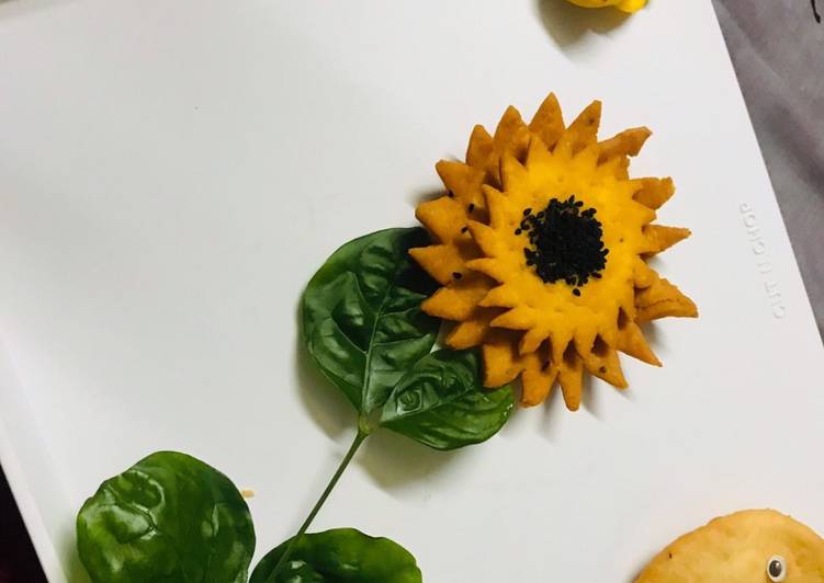 Steps to Prepare Ultimate Sunflower shaped mathri