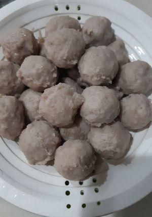 Foto resep Baso sapi kenyal homemade