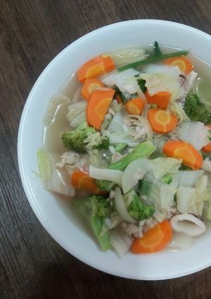 Foto resep Capcay kuah