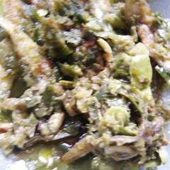 4. Ikan asin bulu ayam pete cabe ijo রেসিপির প্রধান ছবি