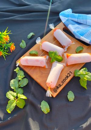 Foto resep Es Lilin Manisan Mangga