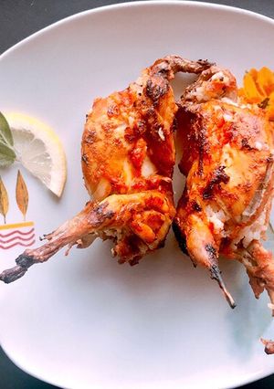 Foto di Quaglia ripiena di riso🍗