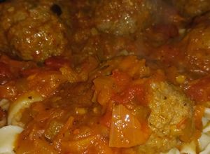 Una foto de Albóndigas con tuco