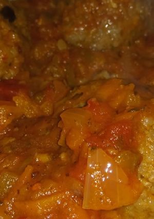 Una foto de Albóndigas con tuco