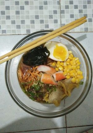 Foto resep Ramen shoyu simpel