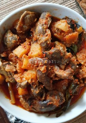 Foto resep Sambal Goreng Kentang Ati Ampela 🇲🇨 #masakanindo