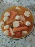 Tomyam bakso ikan