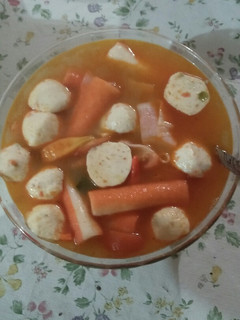 Foto resep Tomyam bakso ikan