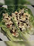 Wrap de ensalada de pollo