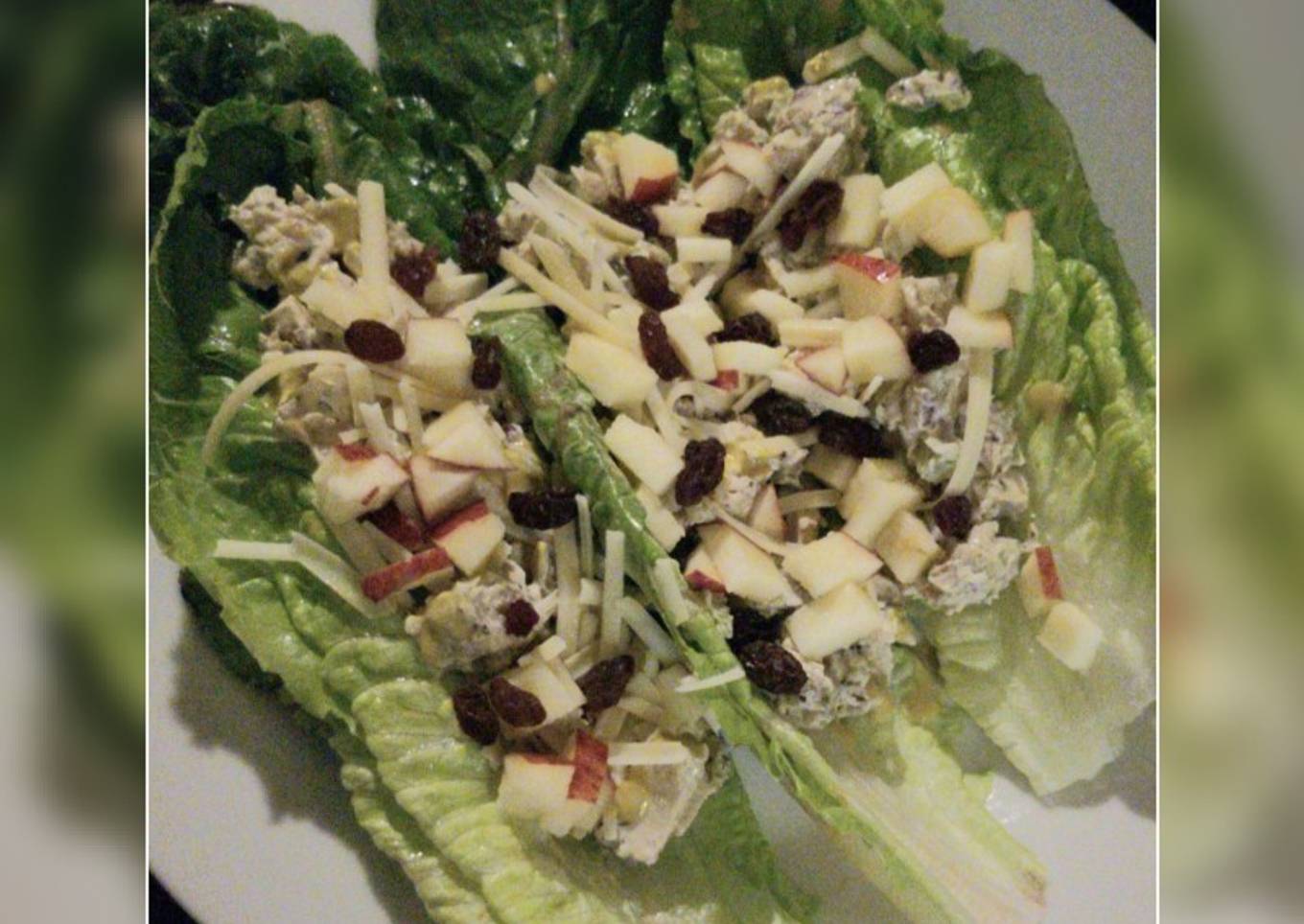 Wrap de ensalada de pollo