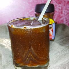 A picture of Brazilian coffee float.