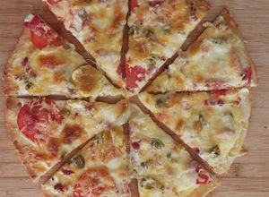 Foto de Pizza caseira fit