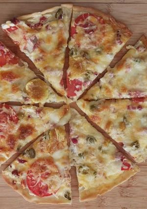 Foto de Pizza caseira fit