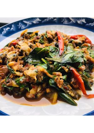 รูปของ หอยลายผัดน้ำพริกเผา 🥘