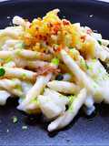 Strozzapreti con cavolfiore e salsa di alici