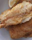 Filetes de Pescada na airfryer
