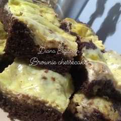 Una foto de Brownie cheesecake Exprés.😃👩🏼‍🍳