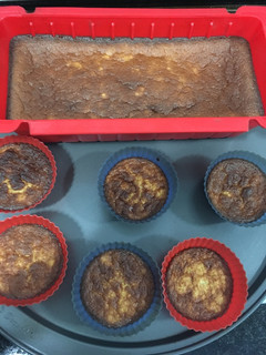 Una foto de Budín de naranja esponjoso