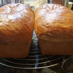 A picture of Honey whole wheat bread.