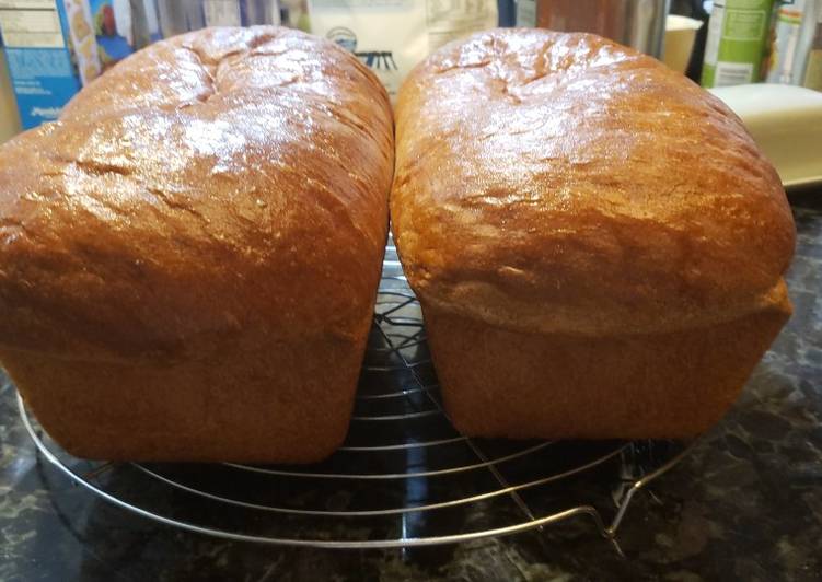 Recipe of Any-night-of-the-week Honey whole wheat bread