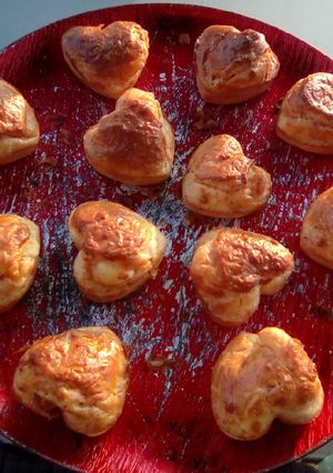 Une photo de Muffins jambon chèvre