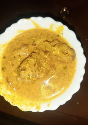 भजिया कढ़ी (gajiya kadhi recipe in Hindi) रेसिपी मुख्य फोटो