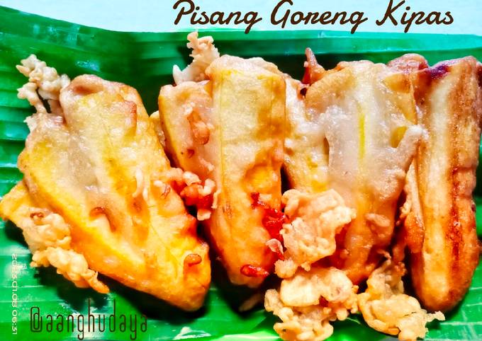 Resep Pisang Goreng Kipas Oleh Aang Hudaya - Cookpad