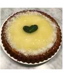 Crostata morbida al cocco con crema al cocco Raffaello e crema al limone 🥥🍋