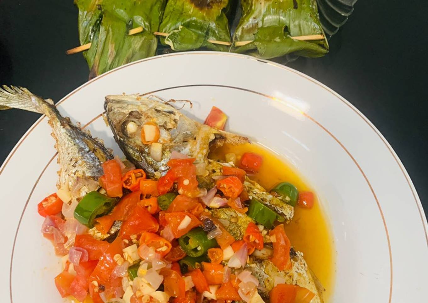 Ikan Kembung Sambal Dabu Simpel